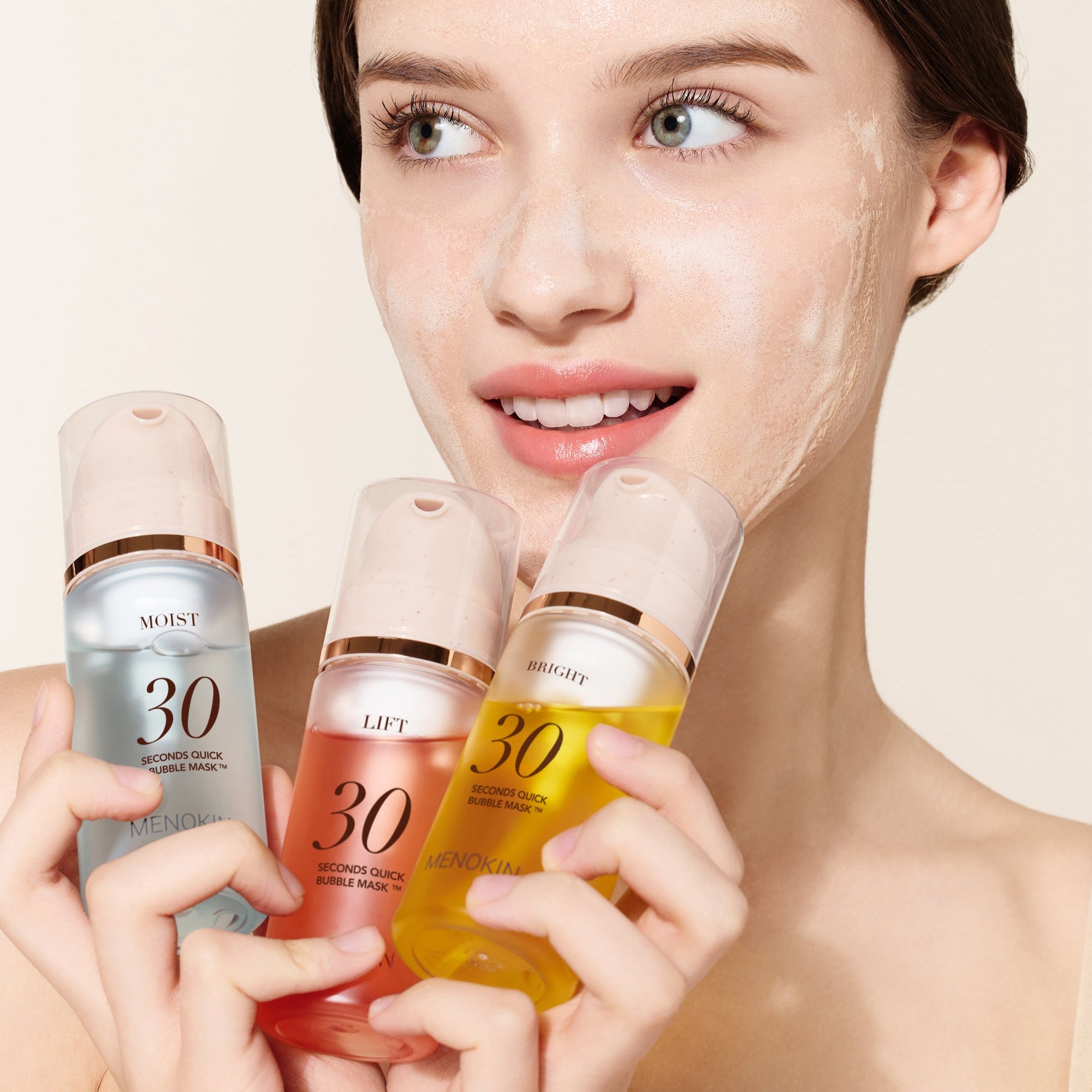 MENOKIN BUBBLE MASK TRIO