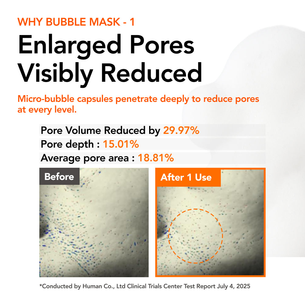 LIFT 30 Seconds Quick Bubble Mask