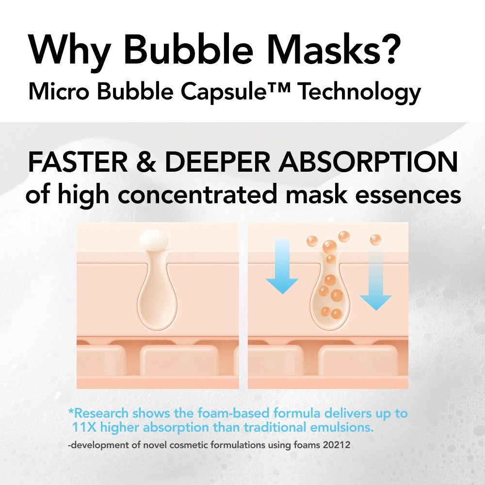 MOISTURE 30 Seconds Quick Bubble Mask