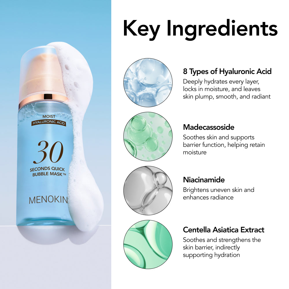 MOISTURE 30 Seconds Quick Bubble Mask(95ml)