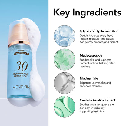 MOISTURE 30 Seconds Quick Bubble Mask