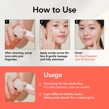 BRIGHT 30 Seconds Quick Bubble Mask(95ml)