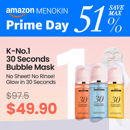 [Secret Amazon Prime Deal] BEST SELLER 30 Seconds Quick Bubble Mask TRIO