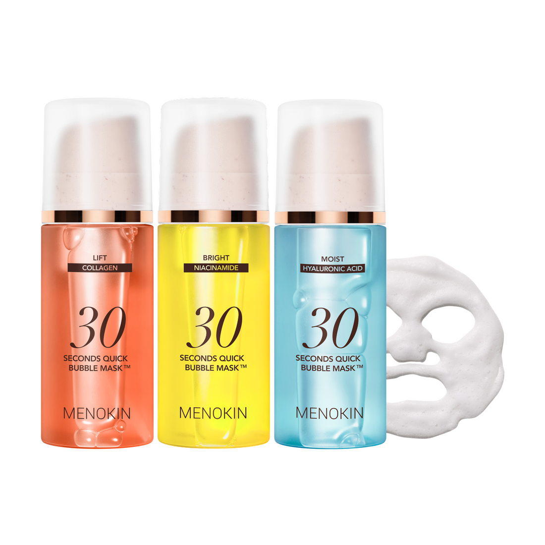 Bubble Mask Trio Set