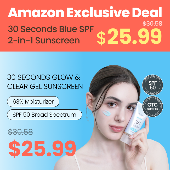 [Amazon Exclusive Deal] SPF50 Peptide Anti-Aging 2 in 1  Sunscreen