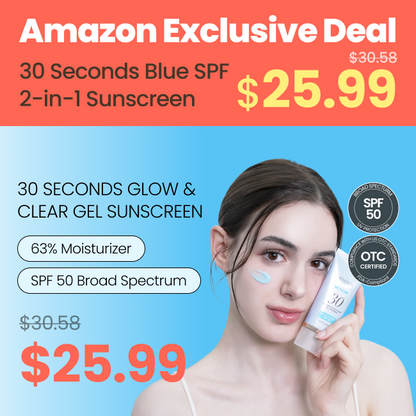 [Amazon Exclusive Deal] SPF50 Peptide Anti-Aging 2 in 1  Sunscreen