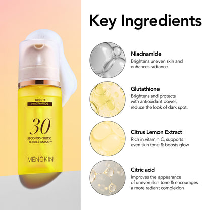 BRIGHT 30 Seconds Quick Bubble Mask(95ml)