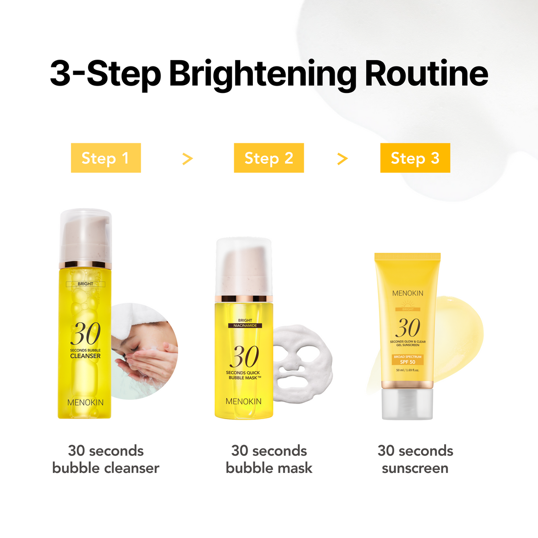 3-Step Brightening Routine