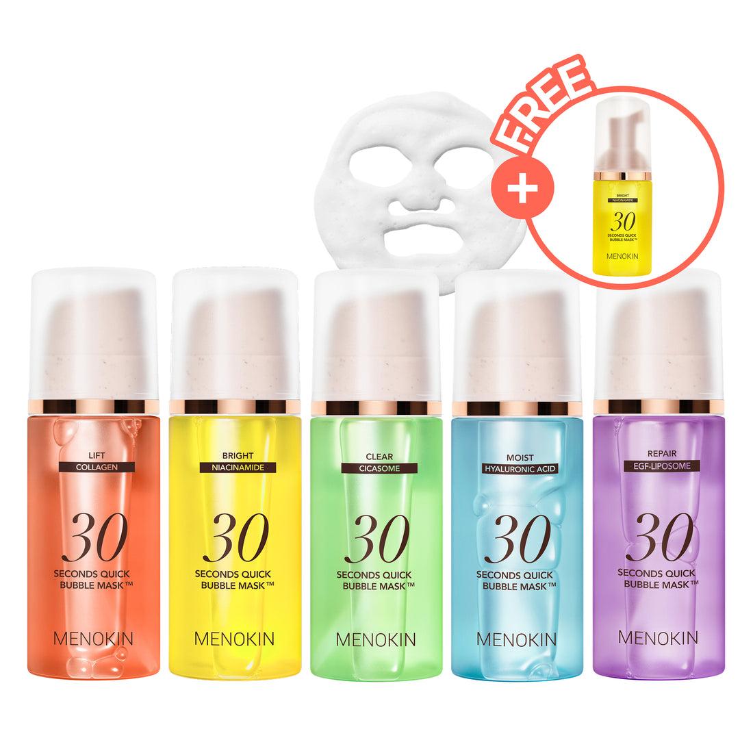 Bubble Mask Full Set