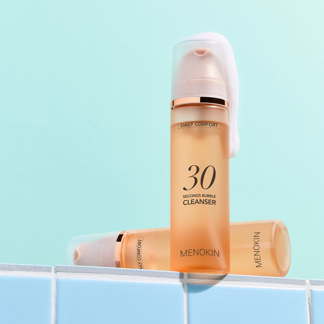 NEW Menokin 30 Seconds Bubble Cleanser DAILY COMFORT