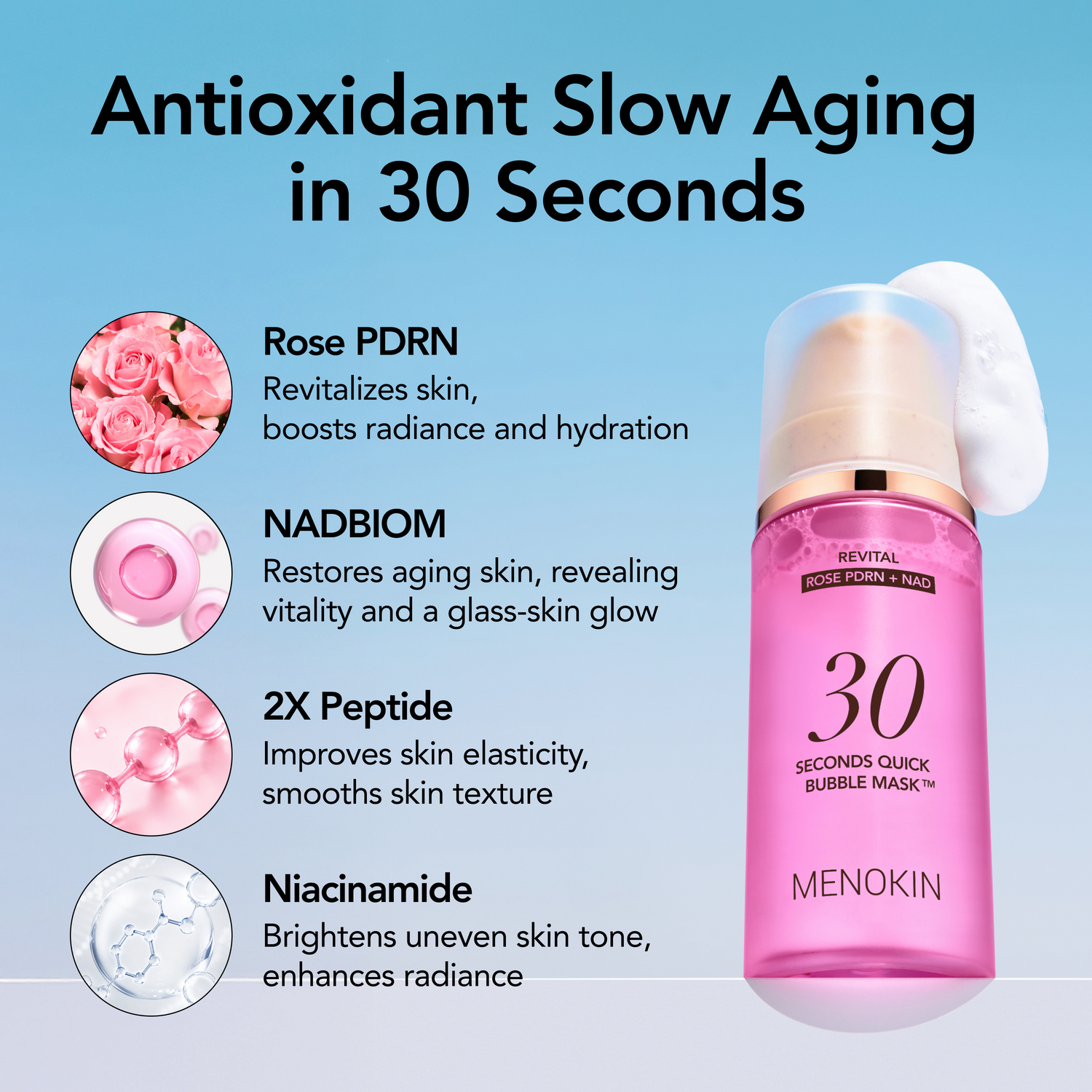 REVITAL 30 Seconds Quick Bubble Mask(95ml)
