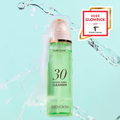 One-Step Cleanser Menokin 30 Seconds Bubble Cleanser PORE CLEAR